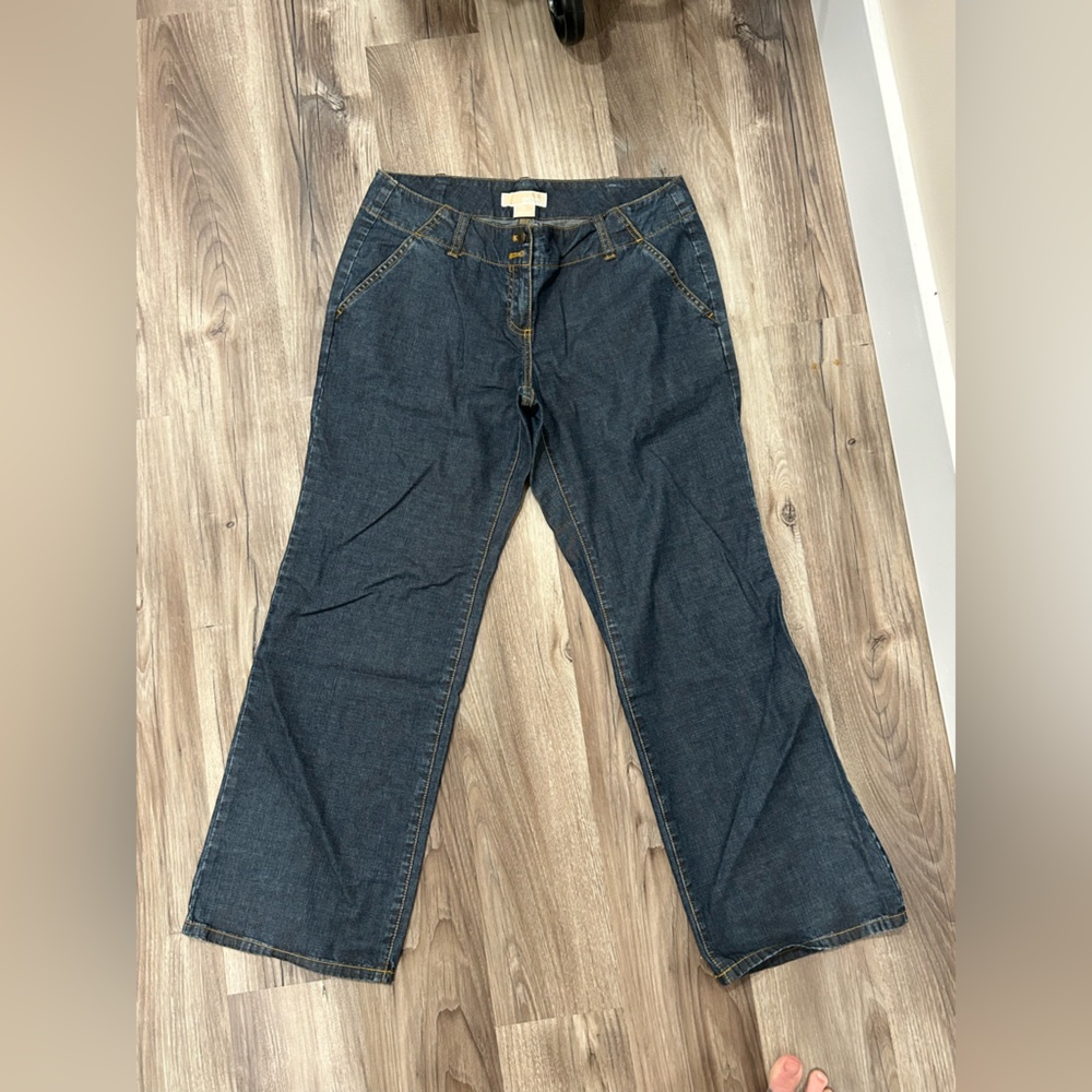 Michael Kors Relaxed Blue Denim Jeans